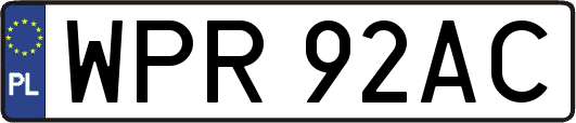 WPR92AC