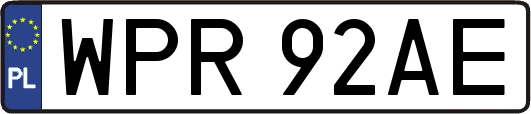 WPR92AE