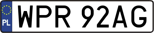 WPR92AG