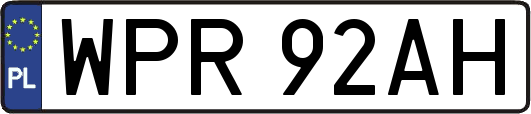 WPR92AH