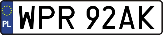 WPR92AK