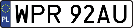 WPR92AU