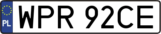 WPR92CE