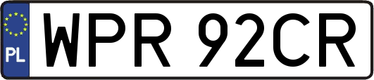 WPR92CR