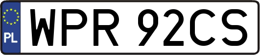 WPR92CS