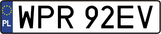 WPR92EV