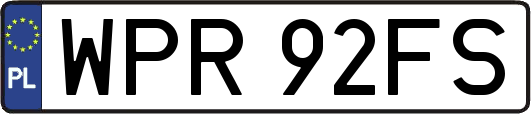 WPR92FS
