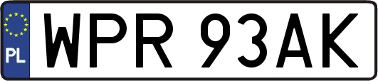 WPR93AK