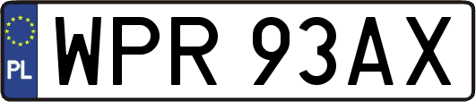 WPR93AX