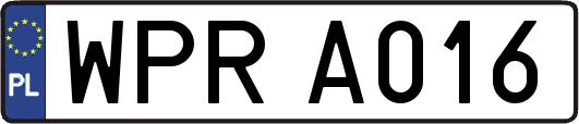 WPRA016