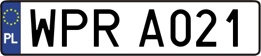 WPRA021