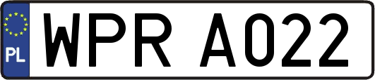 WPRA022