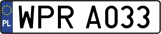 WPRA033