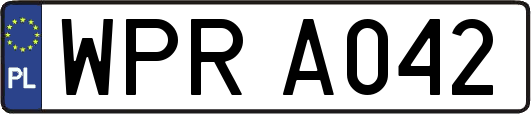 WPRA042