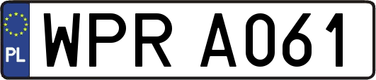 WPRA061