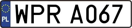WPRA067