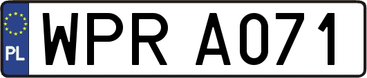 WPRA071