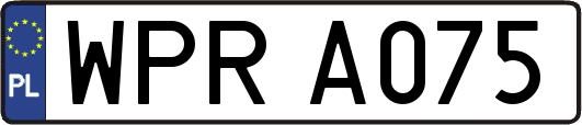 WPRA075