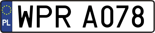WPRA078