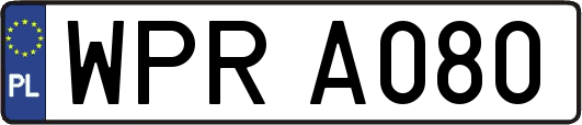 WPRA080