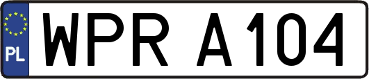 WPRA104