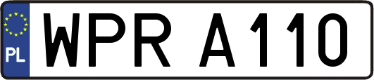 WPRA110
