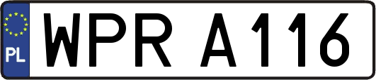 WPRA116