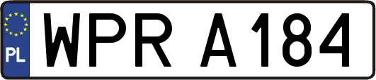 WPRA184