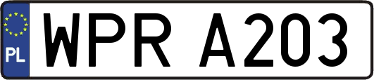 WPRA203