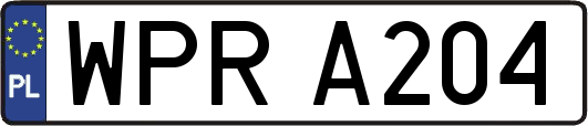 WPRA204