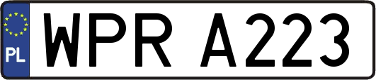 WPRA223