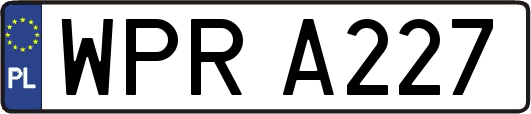 WPRA227