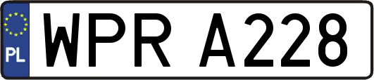WPRA228
