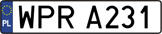 WPRA231