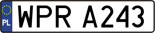 WPRA243