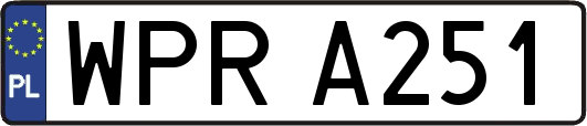 WPRA251