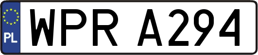 WPRA294