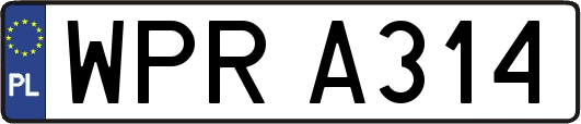 WPRA314