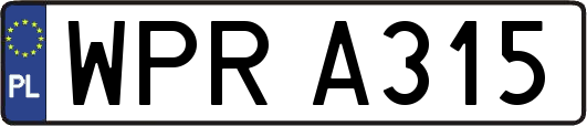 WPRA315