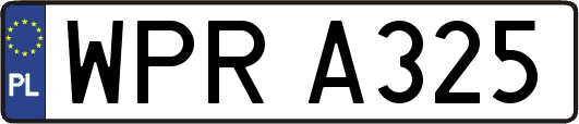 WPRA325