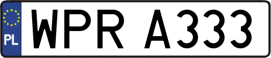 WPRA333