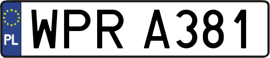 WPRA381