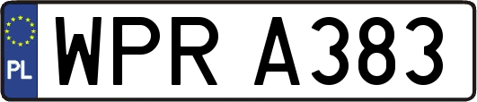 WPRA383