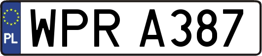 WPRA387