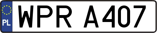 WPRA407