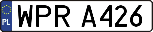 WPRA426