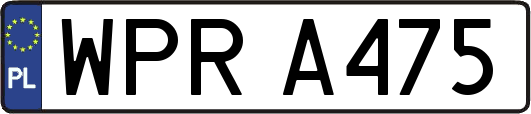 WPRA475