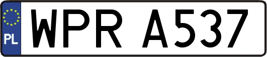 WPRA537