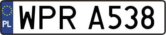 WPRA538