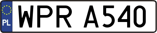 WPRA540